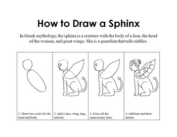 350x271 how to draw greek mythological creatures booklet - Greek Mythology Drawings