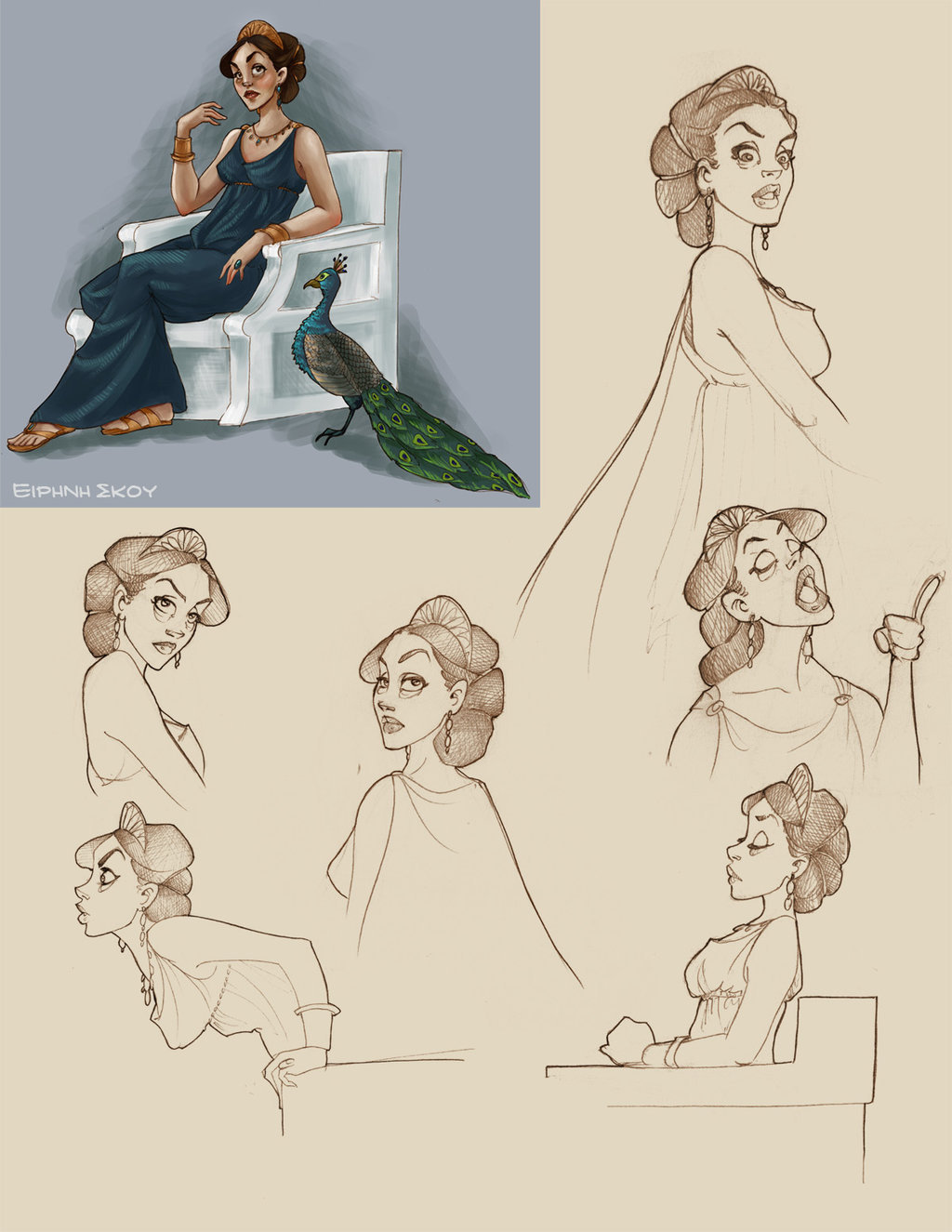 1024x1325 art drawings apollo greek mythology zeus artemis hermes poseidon - Greek Mythology Drawings