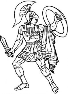 236x323 Ancient Greek Soldier Coloring Pages Elegant Best Zeus Images - Greek Soldier Drawing
