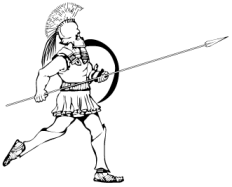 232x187 ancient greece for kids soldiers and war - Greek Soldier Drawing