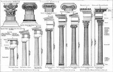 362x233 Greek Temple Architecture, Construction Parts - Greek Temple Drawing