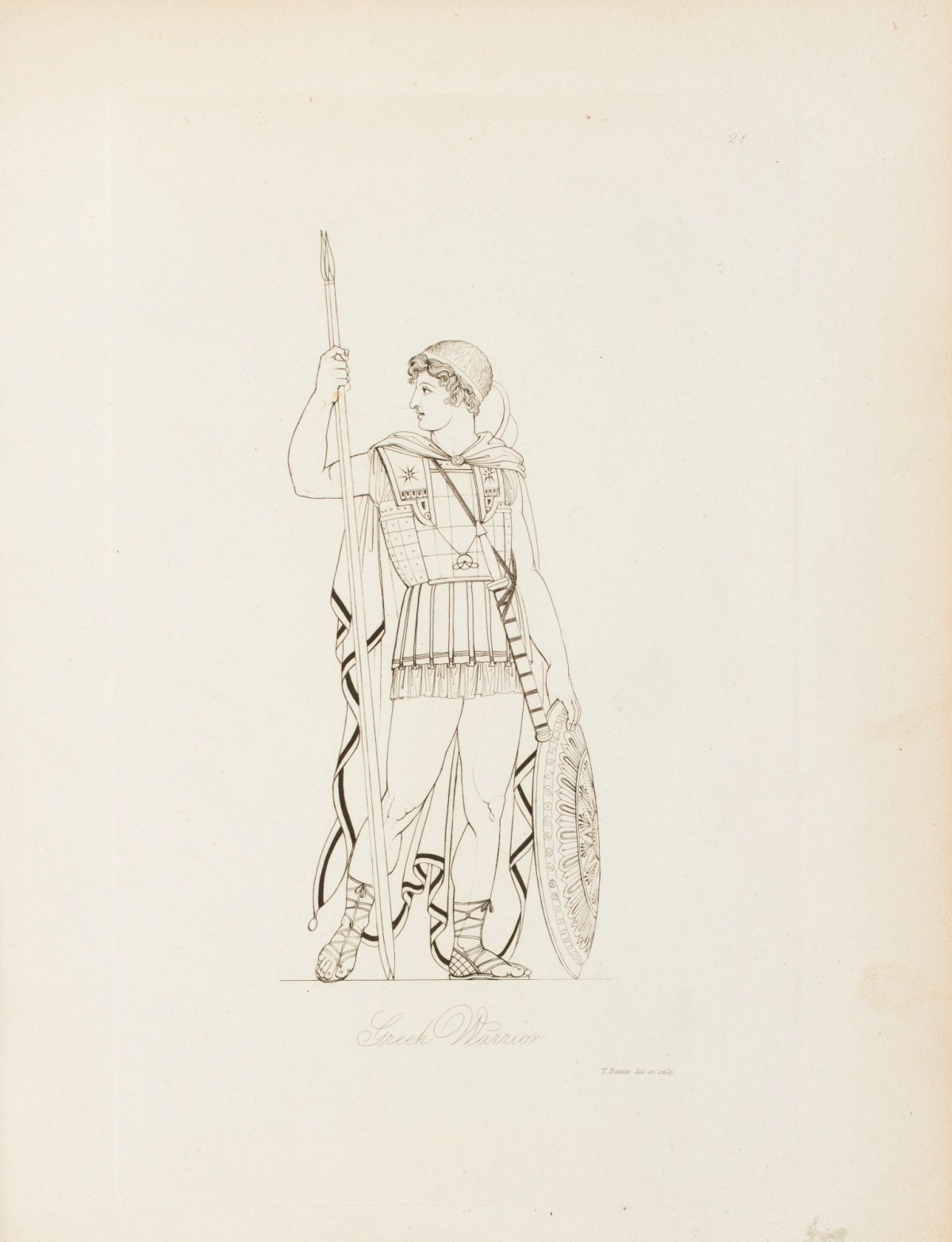 1200x1564 Greek Warrior Works Of Art Ra Collection Royal Academy Of Arts - Greek Warrior Drawing