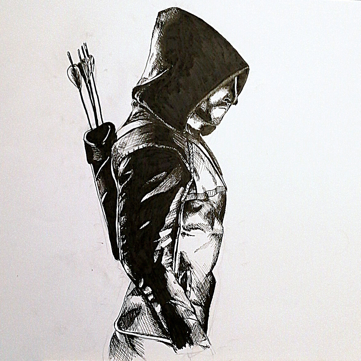 New Realistic Drawing Arrow Sketch for Beginner