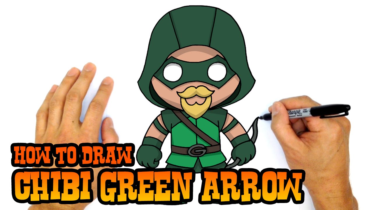 1280x720 how to draw green arrow dc comics - Green Arrow Drawing