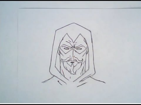480x360 How To Draw Faces - Green Arrow Drawing