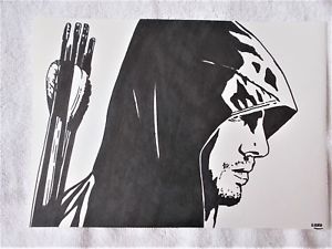 300x225 art marker pen sketch drawing stephen amell as green arrow tv - Green Arrow Drawing