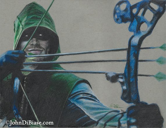 Green Arrow Drawing At Paintingvalley.com 