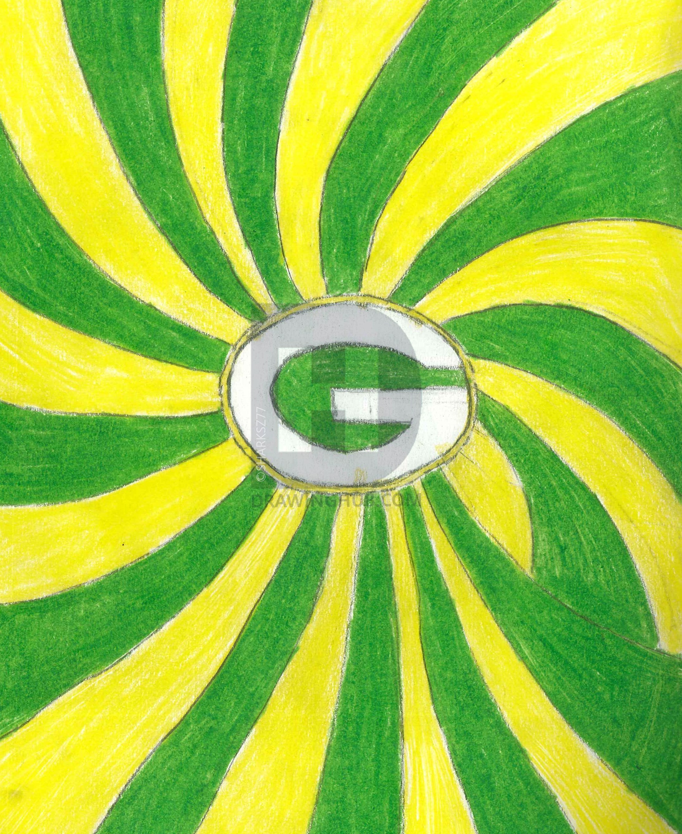 Green Bay Packers Drawings at Explore collection