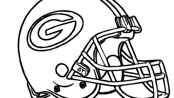 585x329 marvelous green bay coloring pages packers templates you might - Green Bay Packers Helmet Drawing