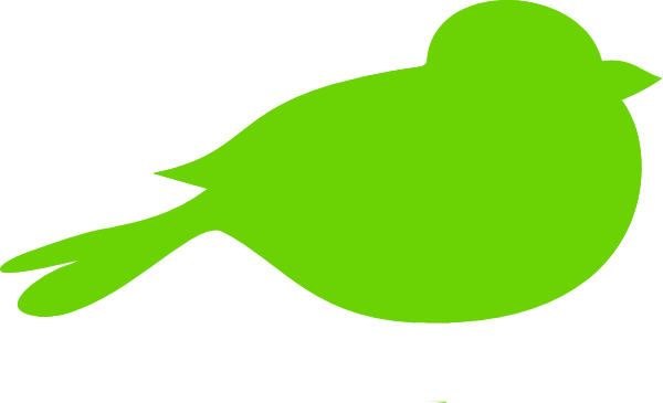 600x365 Green Bird Clip Art - Green Bird Drawing