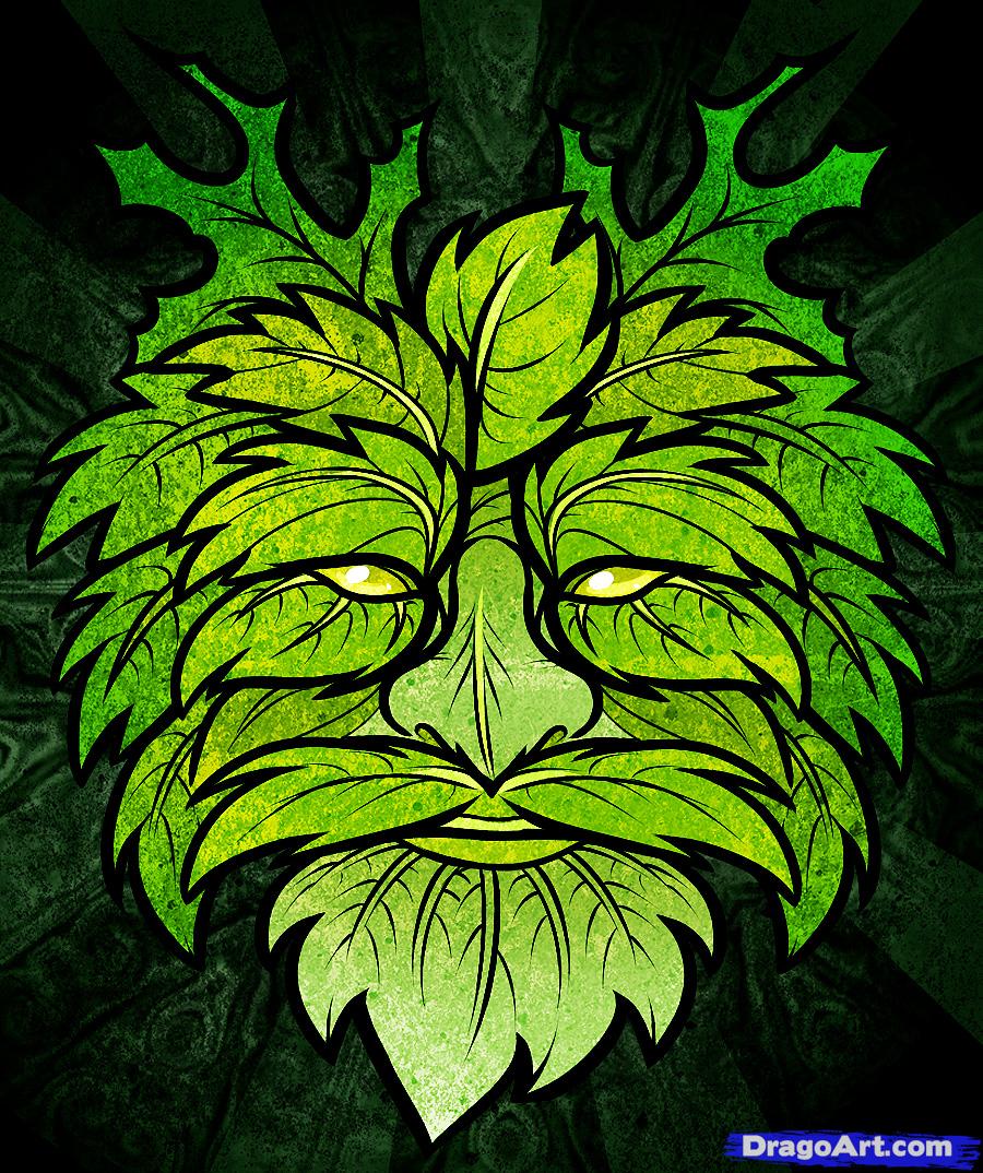 900x1074 how to draw the green man, green man, step - Green Drawing