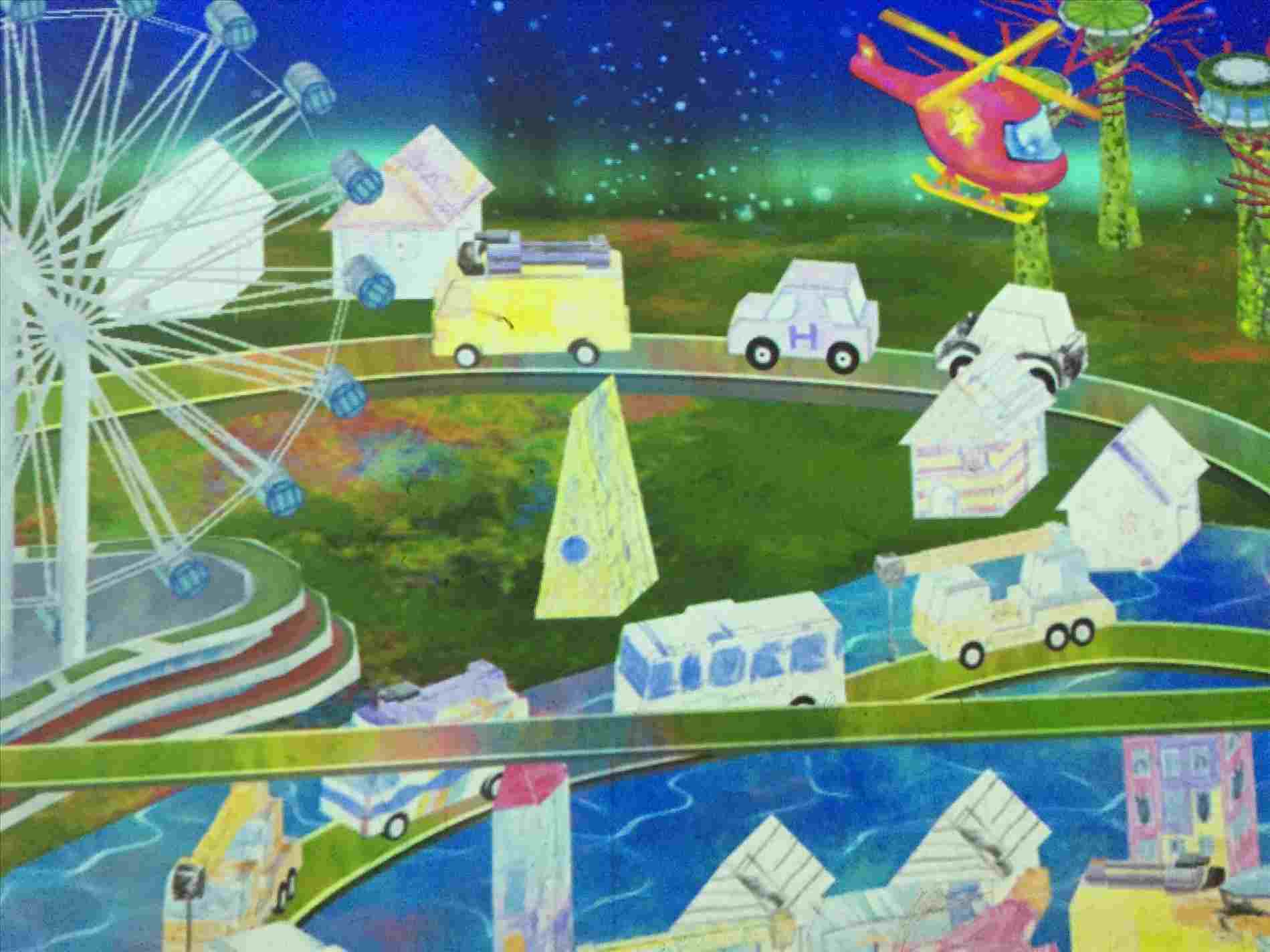 1899x1424 Working Drawing Of Green City - Green Earth Drawing