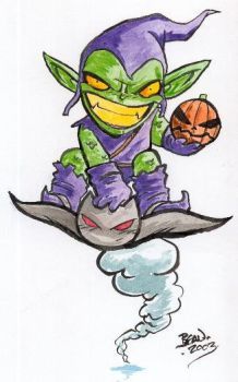 218x350 chibi green goblin - Green Goblin Drawing