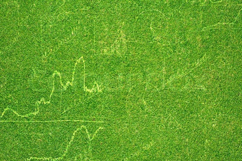 800x533 Drawing Business Plan On Green Grass Stock Photo Colourbox - Green Grass Drawing