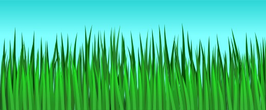 518x215 How To Draw Grass - Green Grass Drawing