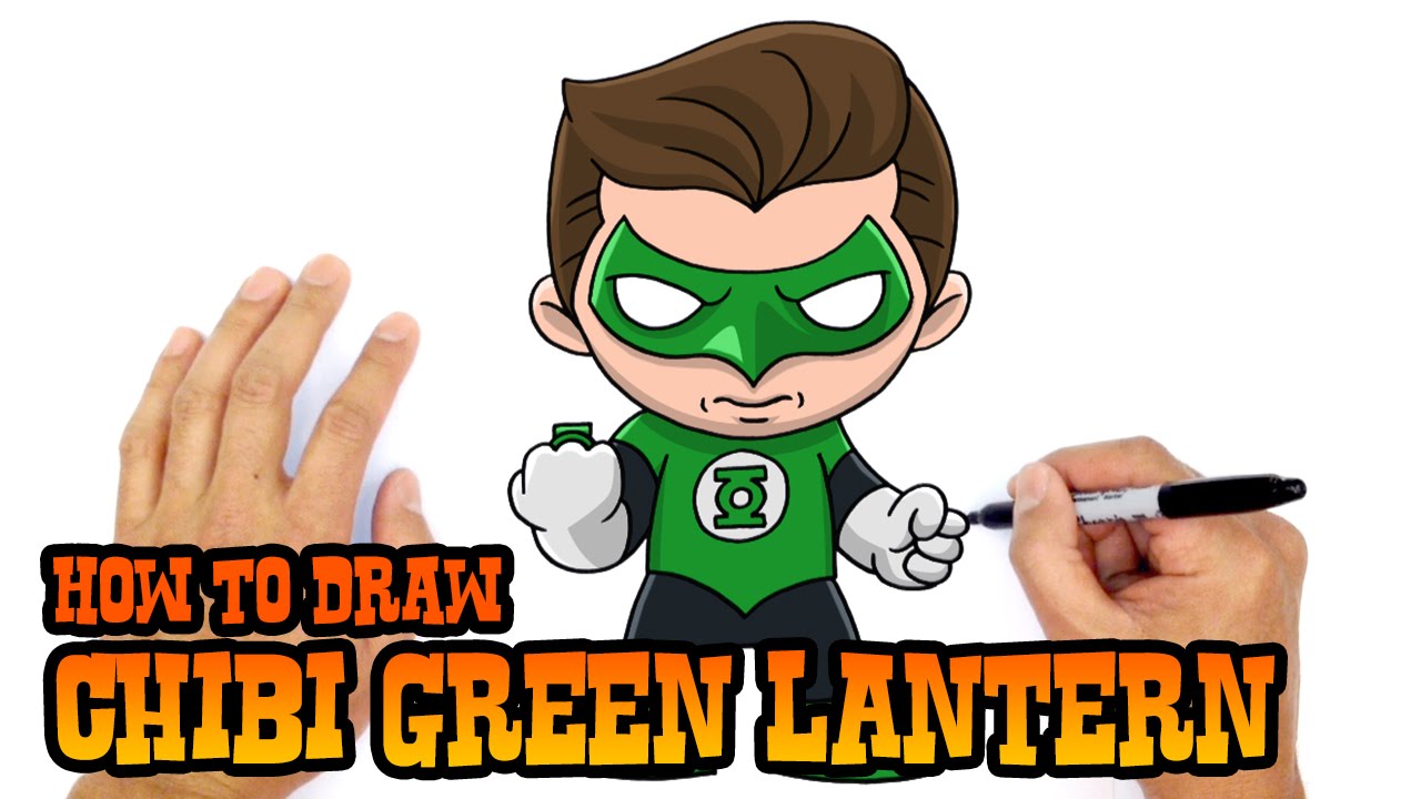 1280x720 how to draw green lantern justice league - Green Lantern Drawing