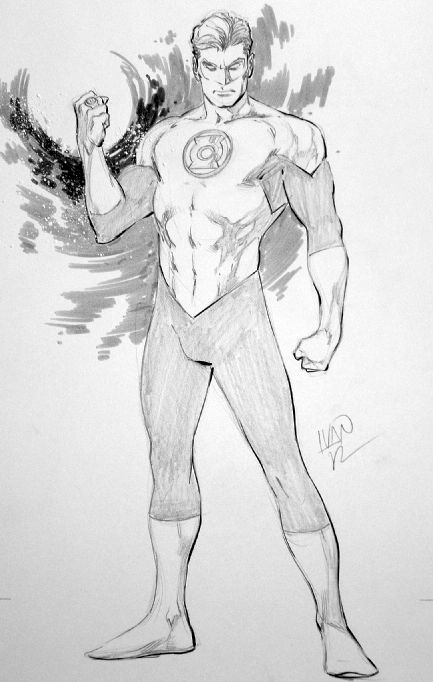 433x682 green lantern green lantern comic art, lantern drawing, art - Green Lantern Drawing