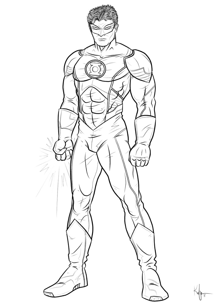 752x1063 green lantern logo drawing coloring pages - Green Lantern Logo Drawing