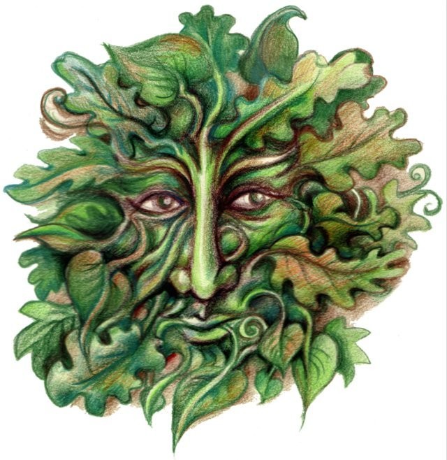 Green Man Drawing at Explore collection of Green