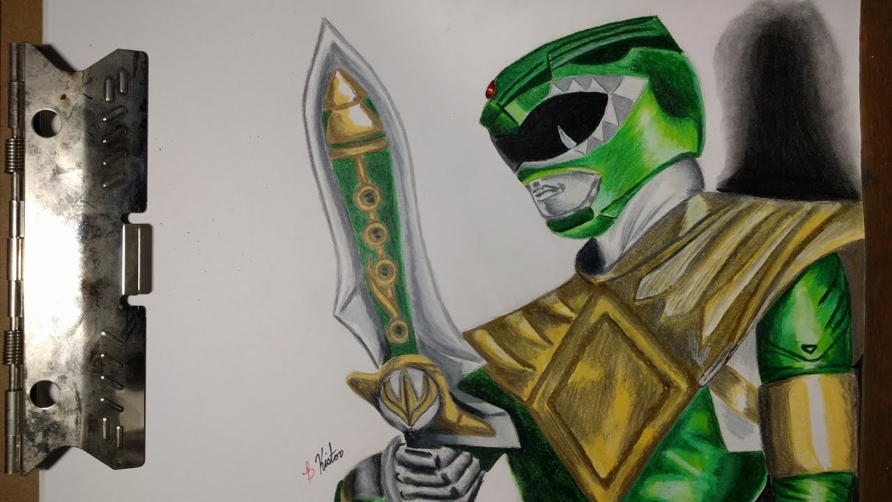 1280x720 green power ranger - Green Power Ranger Drawing