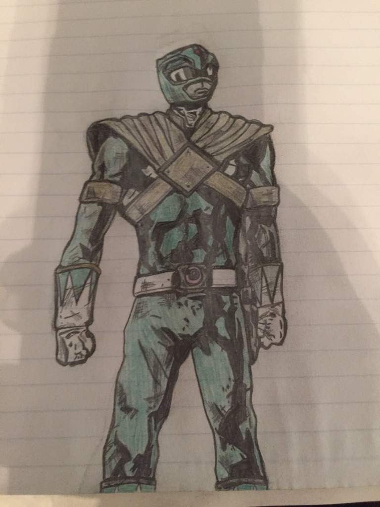 768x1024 green ranger drawing comics amino - Green Power Ranger Drawing