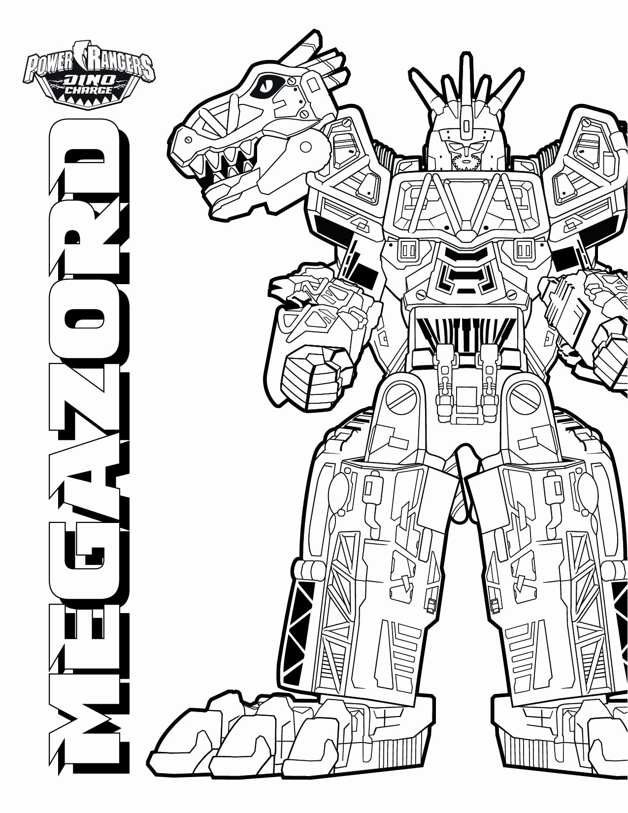 1275x1651 power rangers jungle fury megazord coloring pages coloring green - Green Power Ranger Drawing