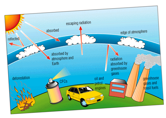 Greenhouse Effect Drawing At Paintingvalley Com Explore Collection Of Greenhouse Effect Drawing