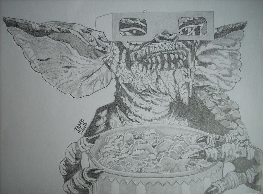900x666 Gremlin Drawing - Gremlin Drawing