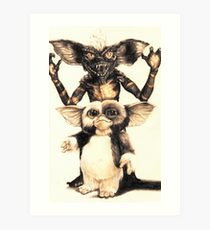 210x230 Gremlins Drawing Art Prints Redbubble - Gremlin Drawing