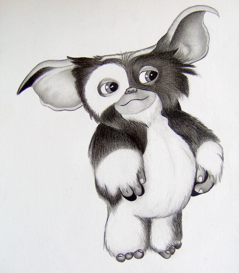 781x892 Gremlin Drawing Popcorn For Free Download - Gremlin Drawing
