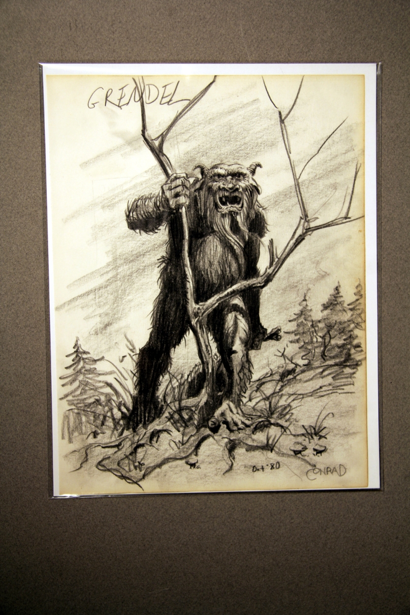 833x1250 conrad, tim, grendel drawing, in comics superworld's superworld - Grendel Drawing