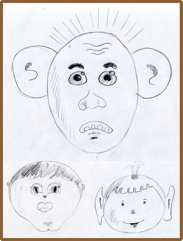 608x800 weekly doodles and tuts drawspace lesson - Grendel Drawing