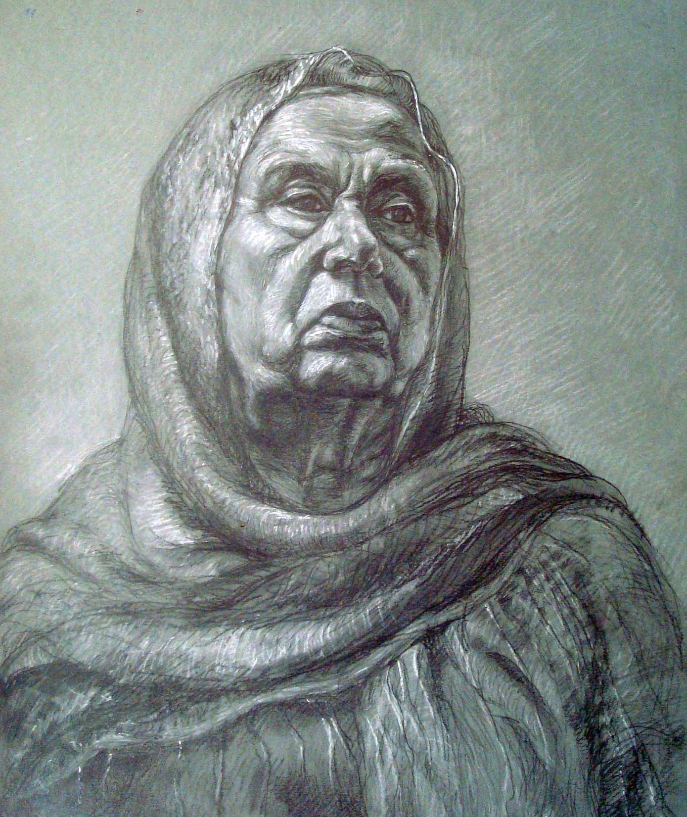 1389x1651 Drawings Mira Art - Grey Drawings