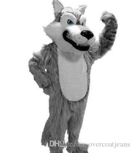 429x496 new profession grey wolf mascot mascot costumes halloween cartoon - Grey Wolf Drawing