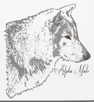 190x206 wild spirit gifts grey wolf head illustration - Grey Wolf Drawing