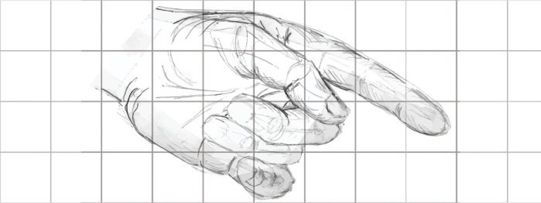 1064x400 Drawing With A Grid Workshop - Grid Drawing