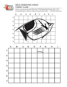 Grid Drawing Worksheets For High School