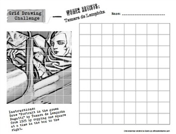 350x267 Grid Drawing Challenge - Grid Drawing Worksheets Pdf