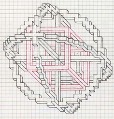 236x246 Drawing On Graph Paper - Grid Paper Drawings