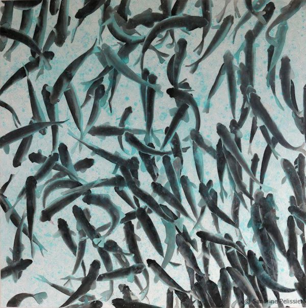 600x605 Scaling Your Drawing The Grid Method - Grid Pattern Drawing