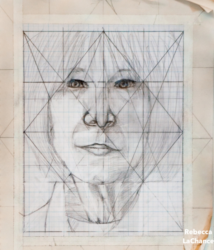 687x800 a new definition of art and artist rebecca lachance artistic - Grid System Drawing