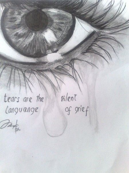 450x600 the silent language of grief i love this because the message is - Grief Drawing