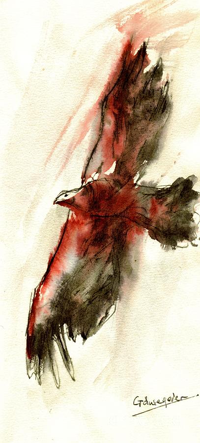 407x900 Griffon Drawing - Griffon Drawing