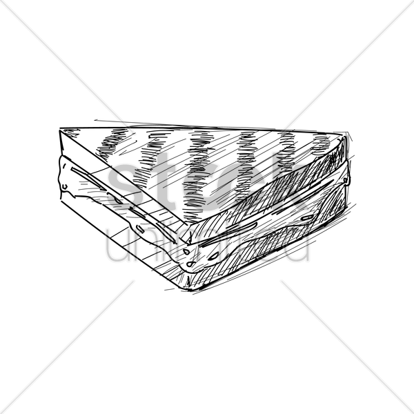 600x600 grilled cheese sandwich vector image - Grilled Cheese Drawing