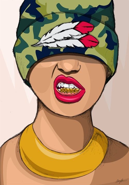 500x715 gold grill cartoon grills art, dope art, trill art - Grillz Drawing