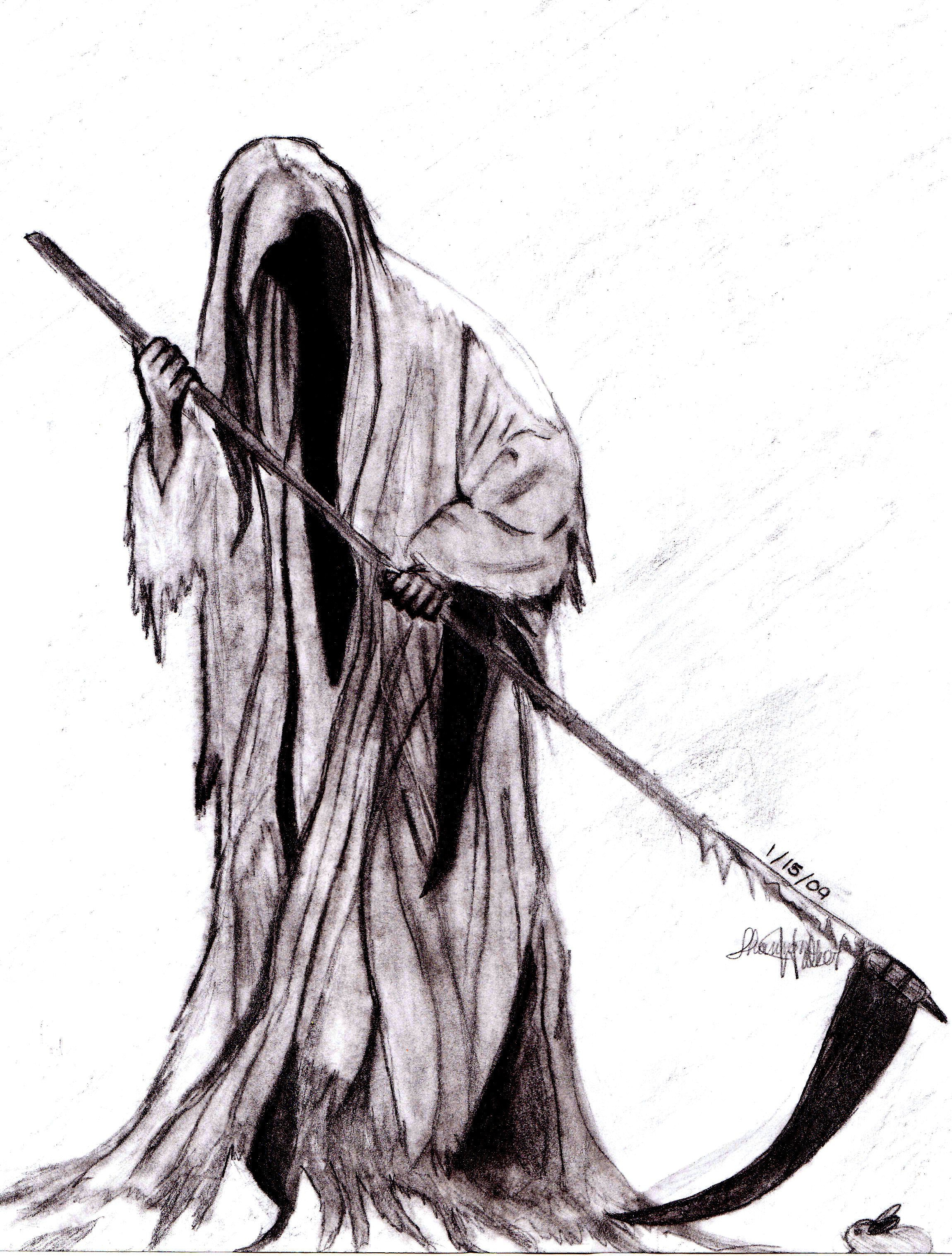 2300x3035 realistic drawings grim reaper grim reaper drawing, pencil, sketch - Grim Reaper Pencil Drawings