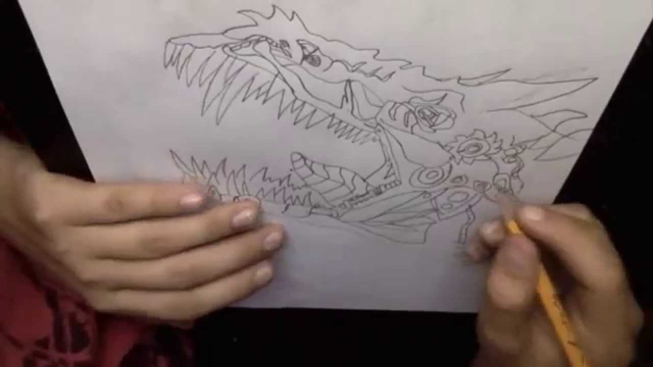 1280x720 How To Draw Grimlock - Grimlock Drawing