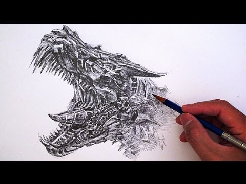 480x360 How To Draw Transformers Grimlock - Grimlock Drawing