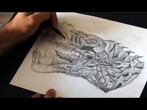 480x360 Transformers Grimlock Speed Drawing - Grimlock Drawing