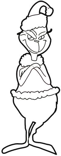 200x510 how to draw the grinch from dr seuss with easy step - Grinch Drawing